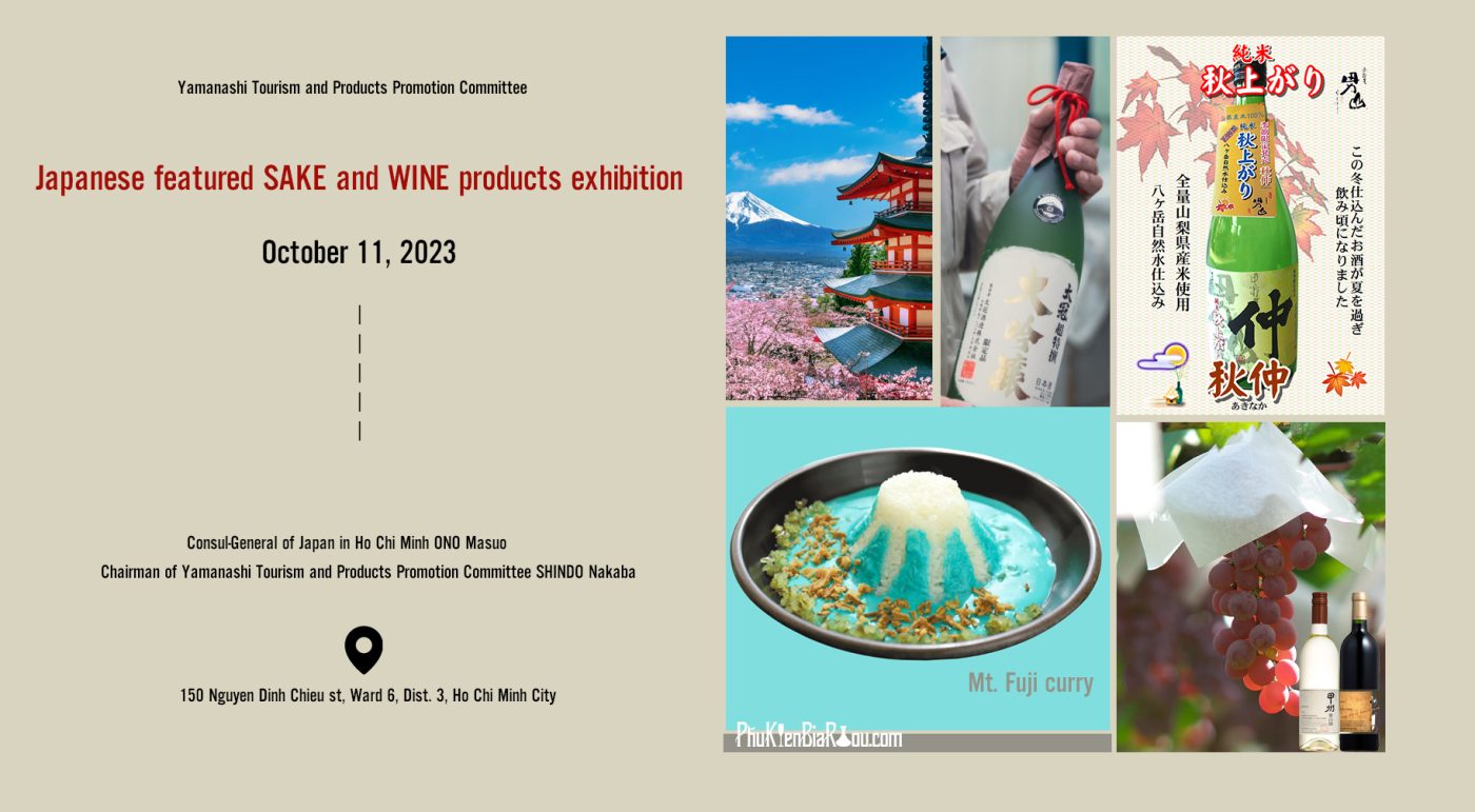 Japanese Sake & Wine Exhibition: Yamanashi Speciality Event
