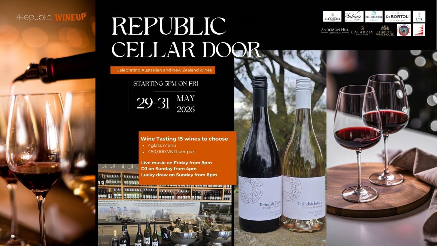 The Republic Cellar Door 29-31/5
