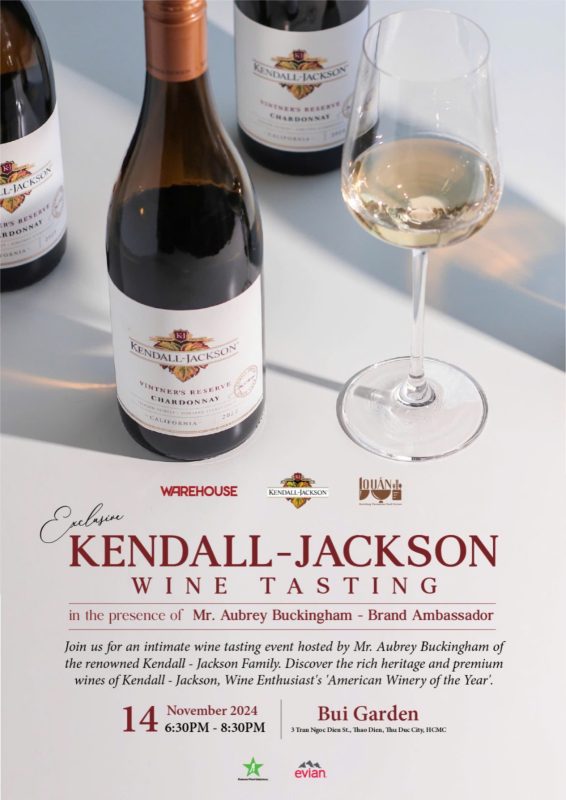 Kendall Jackson Wine Tasting: California Fine Wines in HCMC