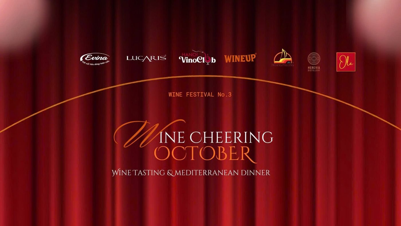 WINE CHEERING OCTOBER | WINE TASTING & MEDITERRANEAN DINNER
