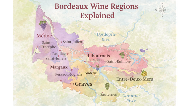 Bordeaux Cabernet Sauvignon Merlot blend